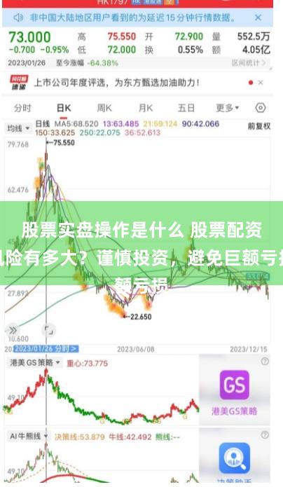 股票实盘操作是什么 股票配资风险有多大？谨慎投资，避免巨额亏损