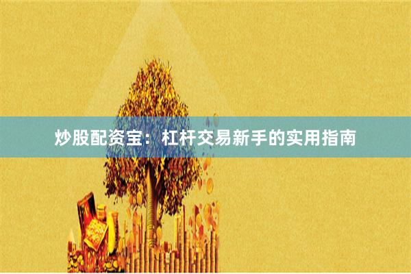 炒股配资宝：杠杆交易新手的实用指南